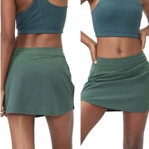Outdoor Voices Exercise 3" Skort green athletic skirt size XL